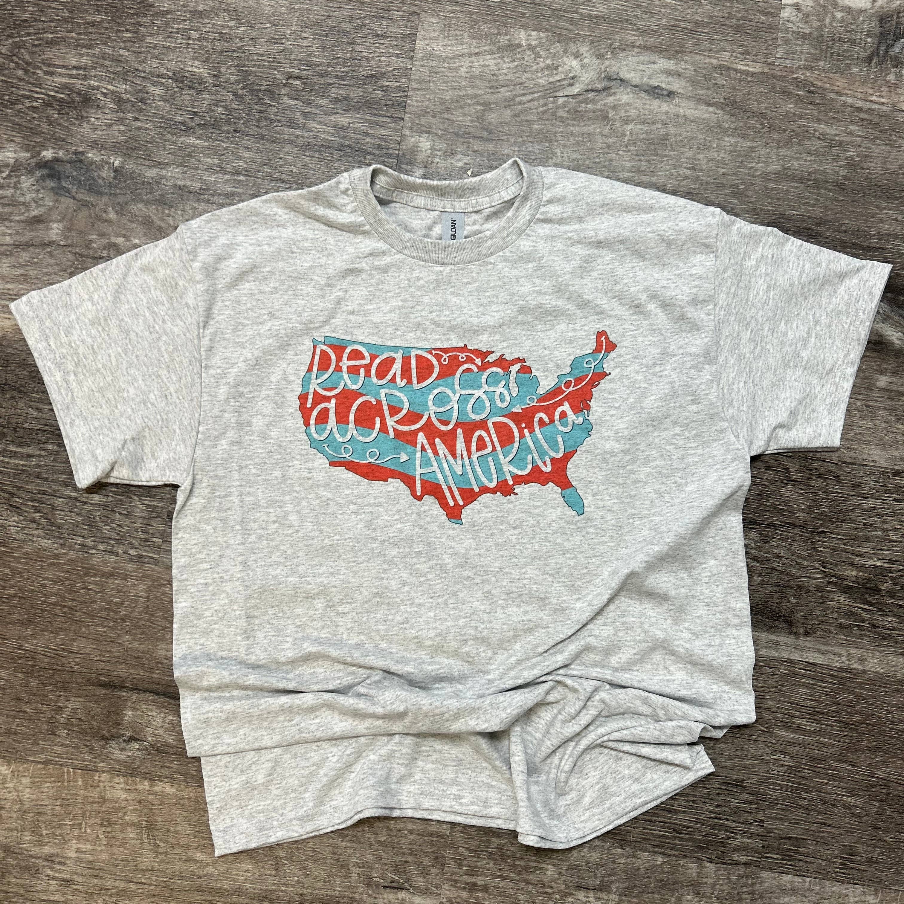 Read Across America On Ash Gray Tee Hoodie, Sweatshirt | PodTeesHub.com