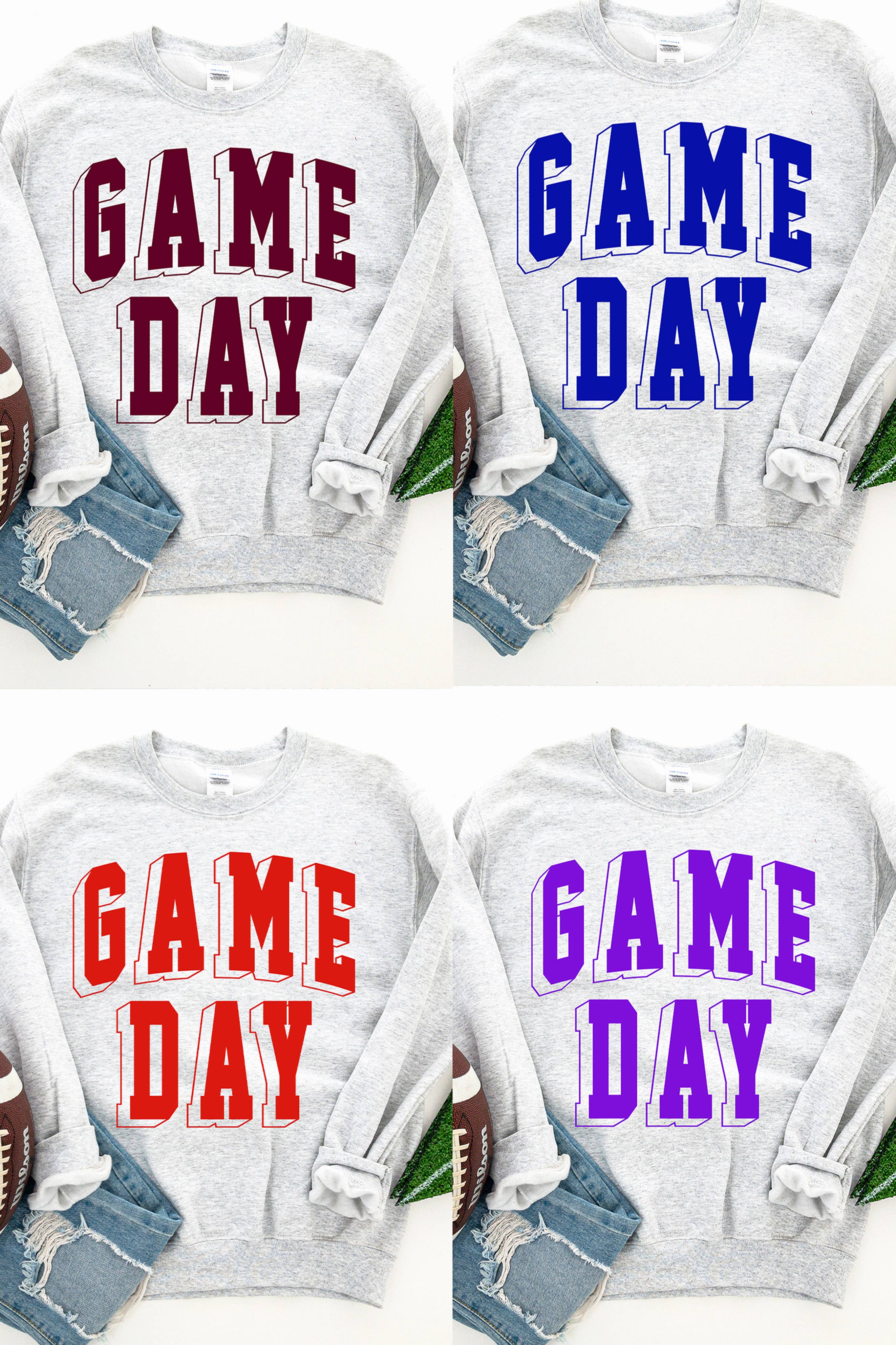 Game Day Sweater T-Shirts, Hoodie, Sweatshirt | PodTeesHub.com