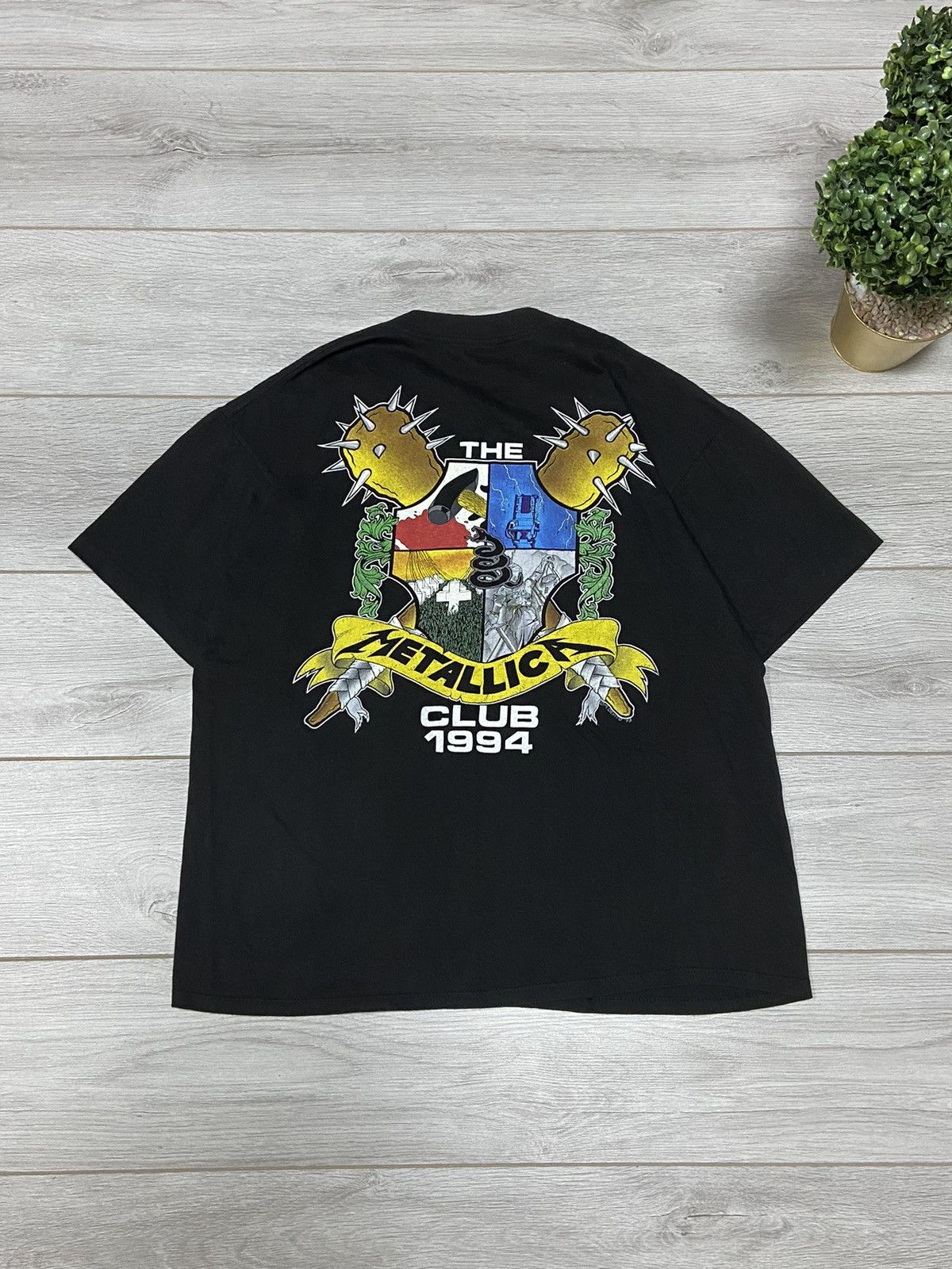 Vintage Metallica The Club 1994 Vintage T Shirt Hoodie, Sweatshirt | PodTeesHub.com