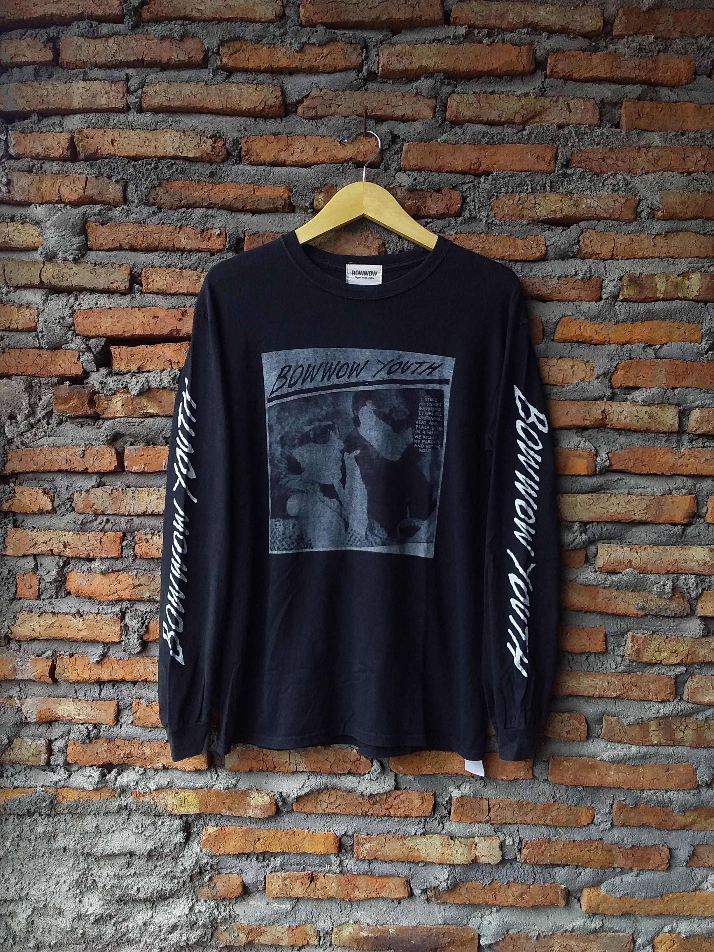 Band Tees Vintage Y2k Bowwow Youth Parody Sonic Youth Goo Cover Album Hoodie, Sweatshirt | PodTeesHub.com