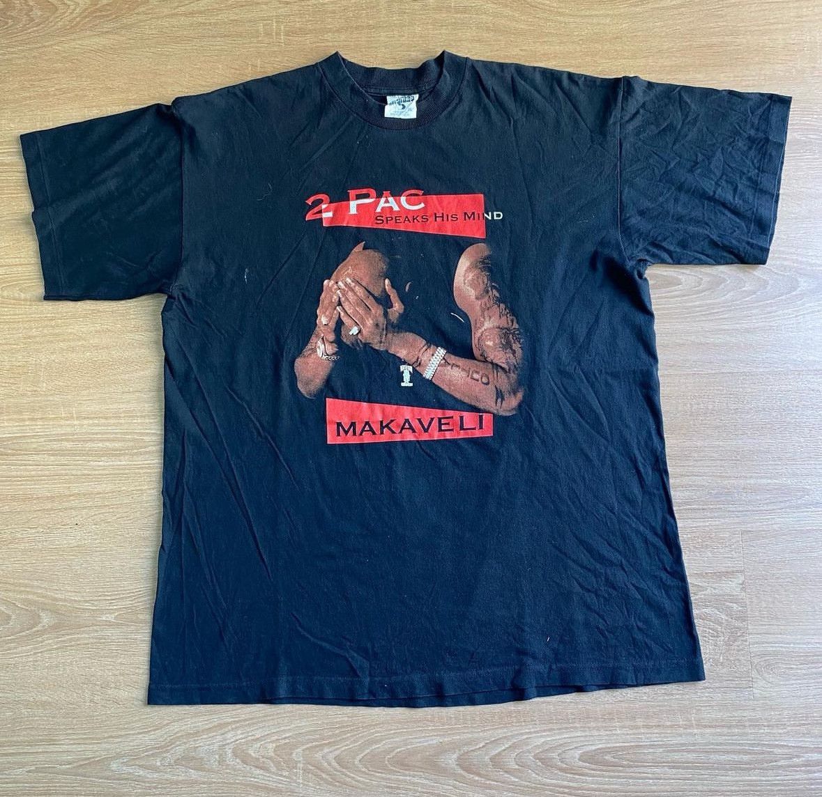 Very Rare Vintage 90 S Tupac Death Row Speak His Mind Album T-Shirts, Hoodie, Sweatshirt | PodTeesHub.com