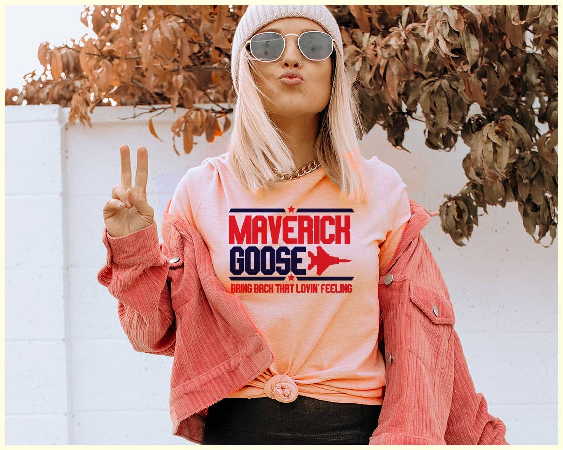 Maverick and Goose - Top Gun Inspired T-Shirt Hoodie, Sweatshirt | PodTeesHub.com