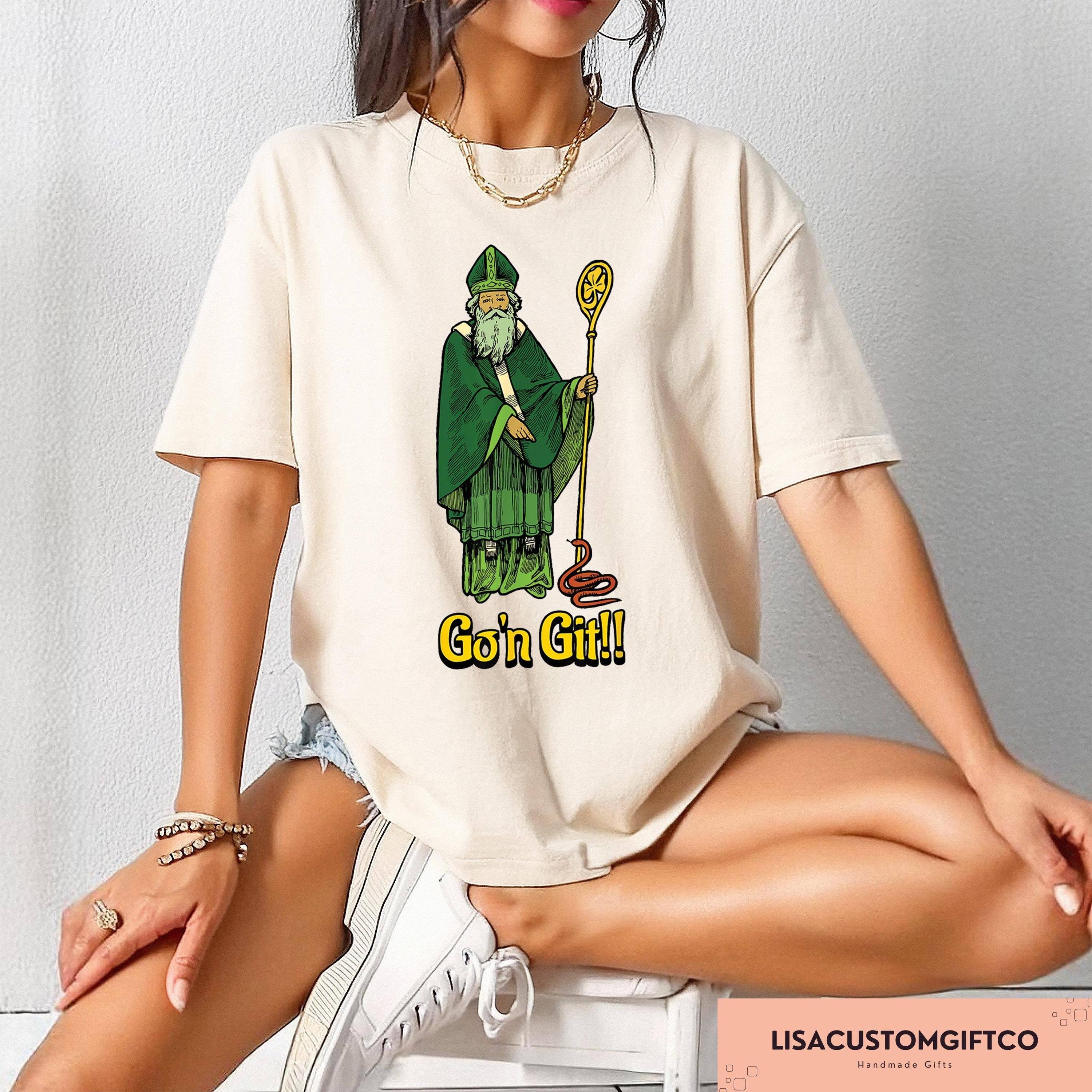 Retro St Patrick's Day Faith Tee For Women Hoodie, Sweatshirt | PodTeesHub.com