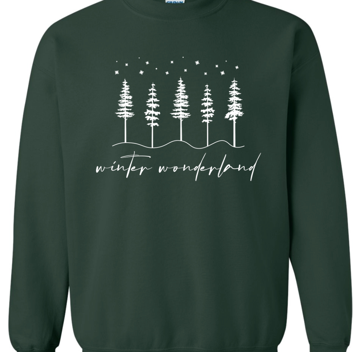 Winter Wonderland Crewneck Sweatshirt T-Shirts, Hoodie | PodTeesHub.com