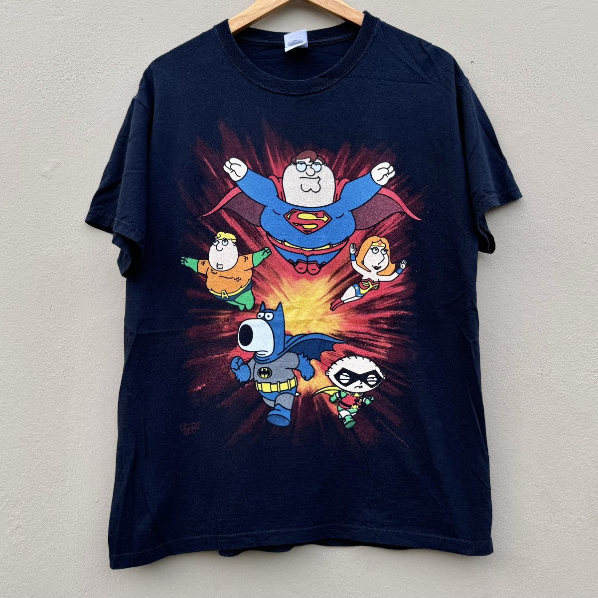 Vintage Family Guy Dc Comic T Shirt Hoodie, Sweatshirt | PodTeesHub.com