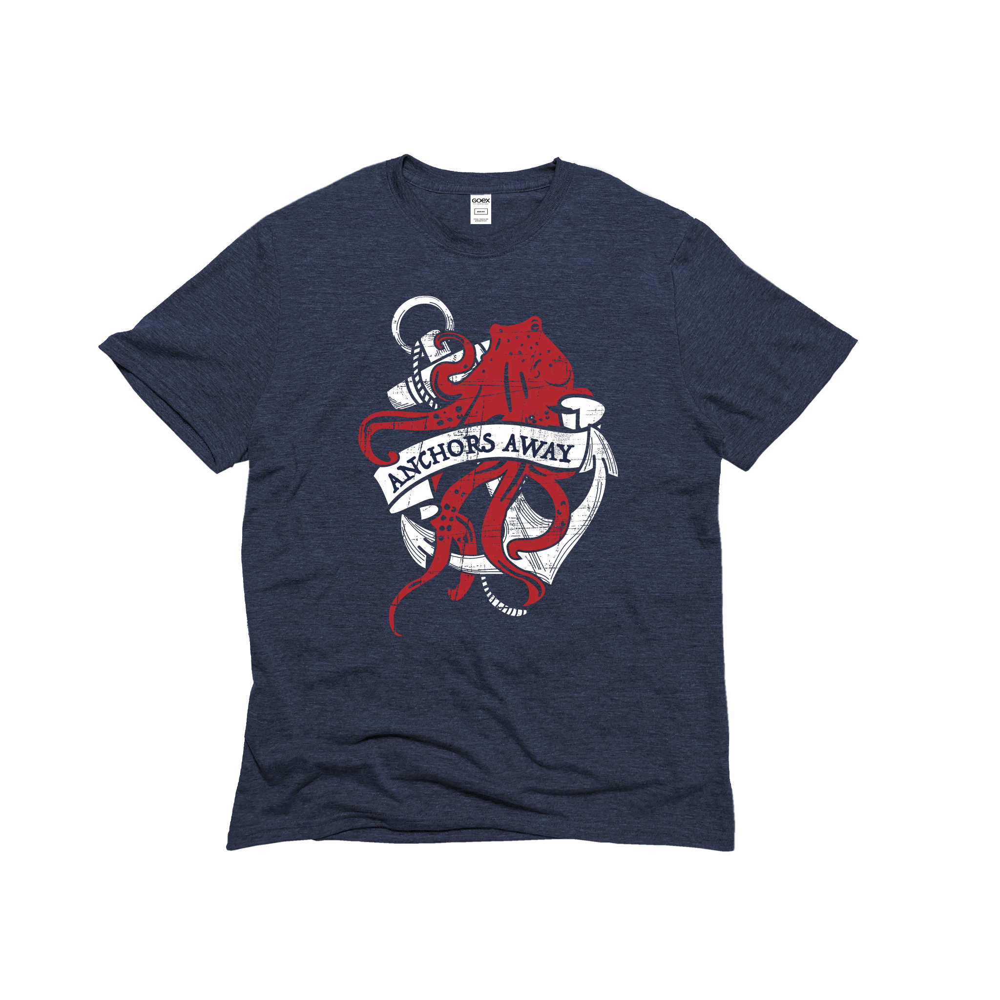 Anchor Octopus Graphic Tee Unisex- 12pk Hoodie, Sweatshirt | PodTeesHub.com