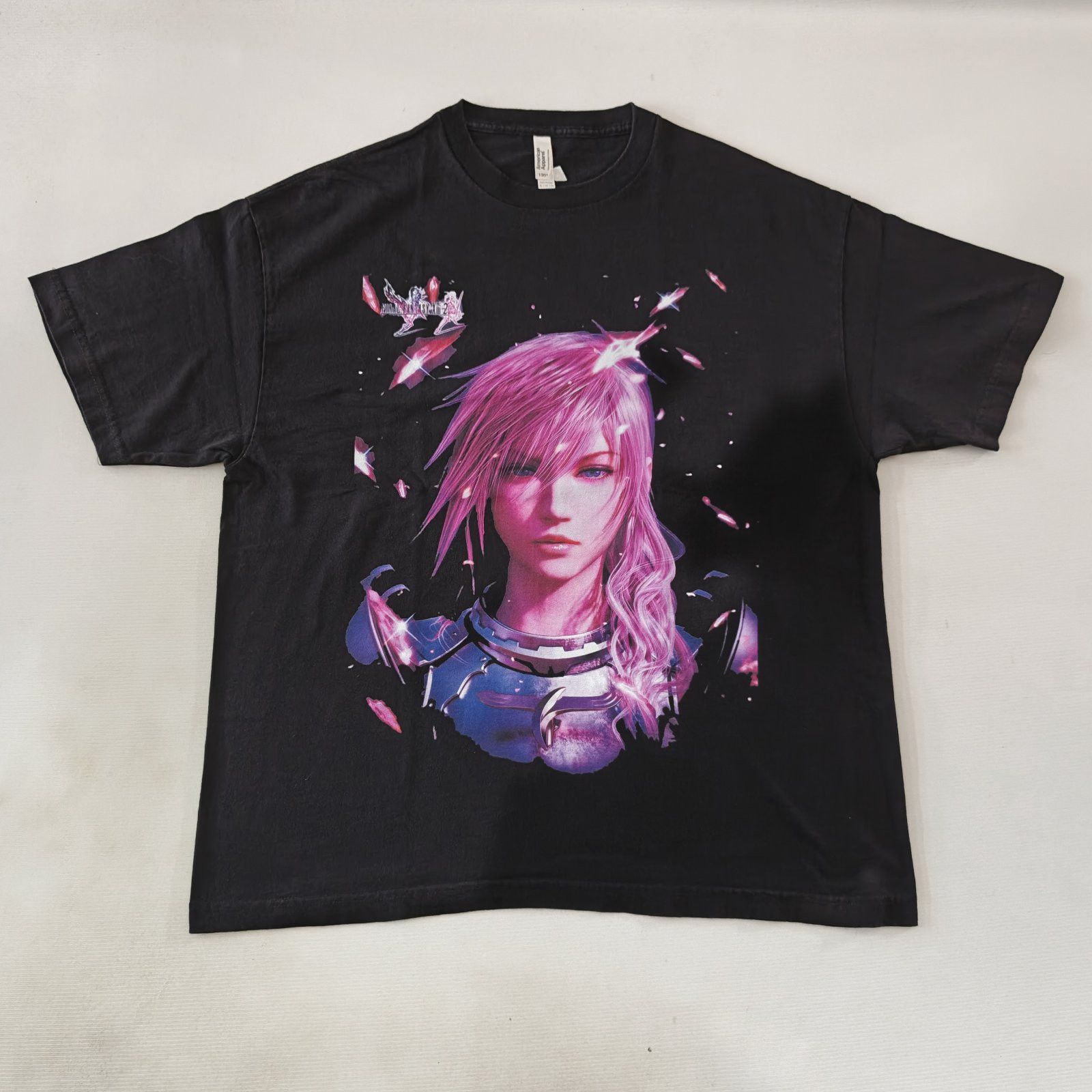 Playstation Final Fantasy Xiii 2 Black Am Apparel Tshirt Size Xl Hoodie, Sweatshirt | PodTeesHub.com