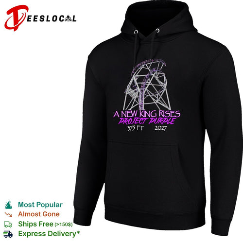 A New King Rises Project Purple 375 ft 2027 Roller Coaster shirt