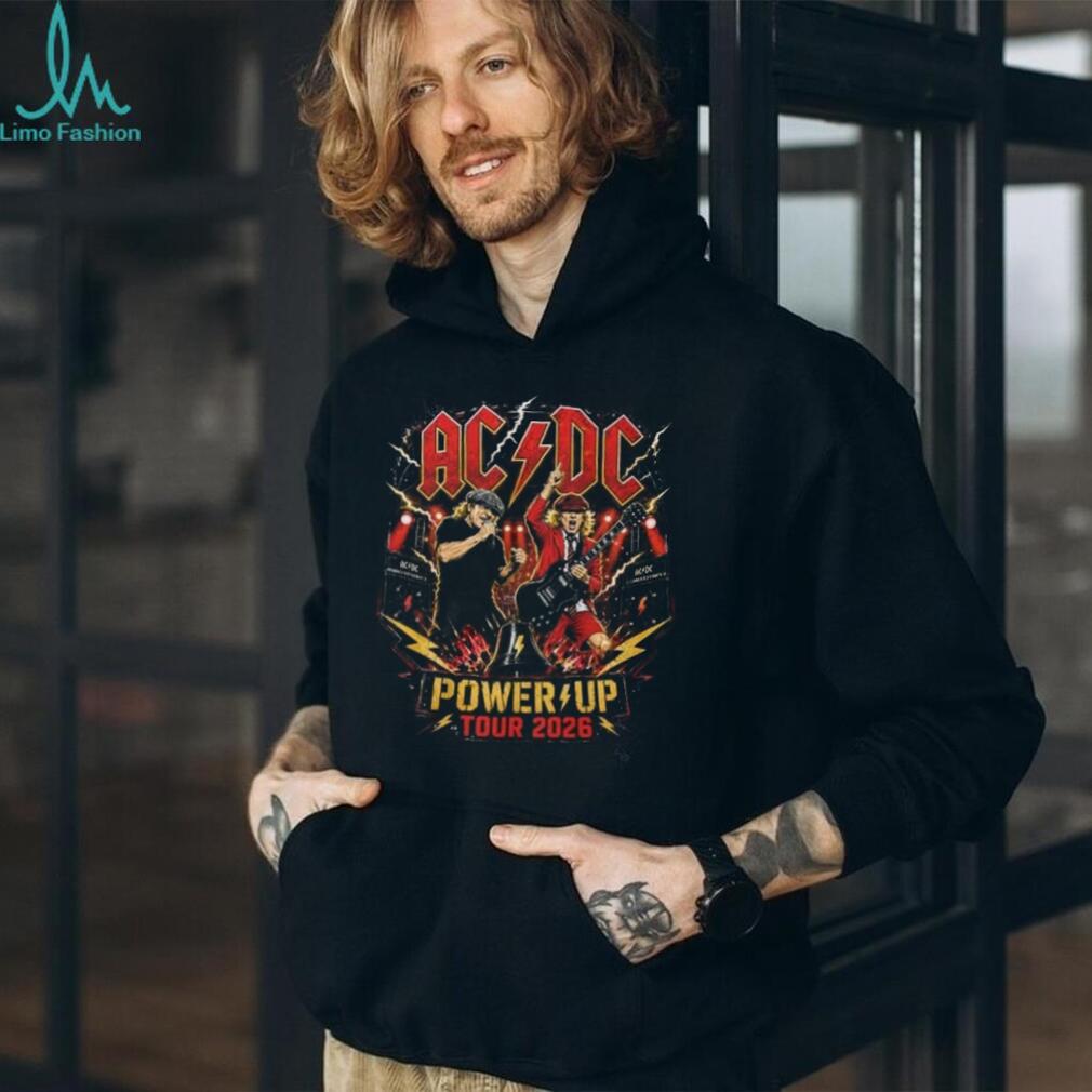 AC DC Power Up Tour 2026 Vintage Style Concert Apparel for Rock Music Shirt