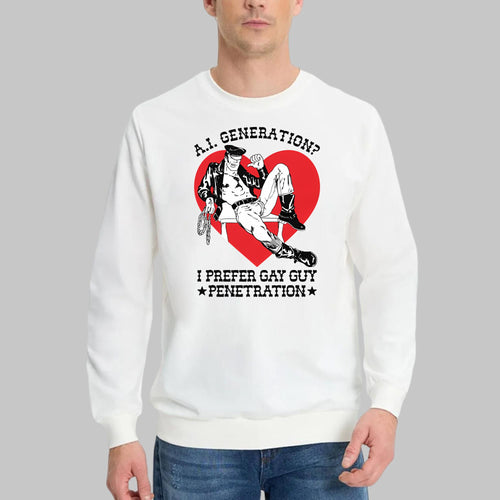 AI Generation I Prefer Gay Guy Penetration Shirt