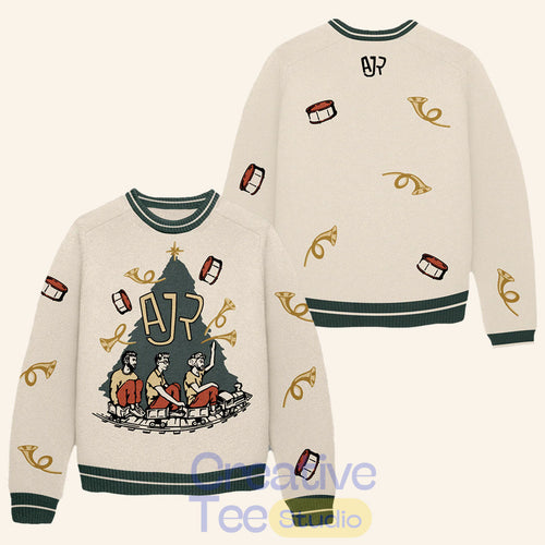 AJR Merch Christmas Tree Ugly Christmas Sweater