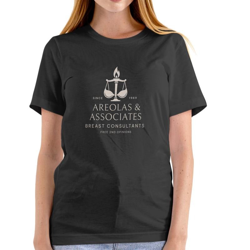 AREOLAS AND ASSOCIATES Consultants Funny T Shirt Unisex Cotton Soft Breathable Humorous Design for Men Women Hoodie,...