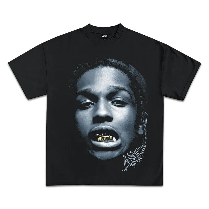 ASAP ROCKY GRAPHIC BOOTLEG T-SHIRT - STREETWEAR Hoodie, Sweatshirt | PodTeesHub.com
