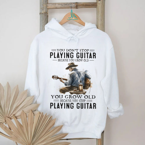 Acoustic Guitar Player Bourbon Whiskey Vintage Country Music Retro Hobby Gift Men Shirt