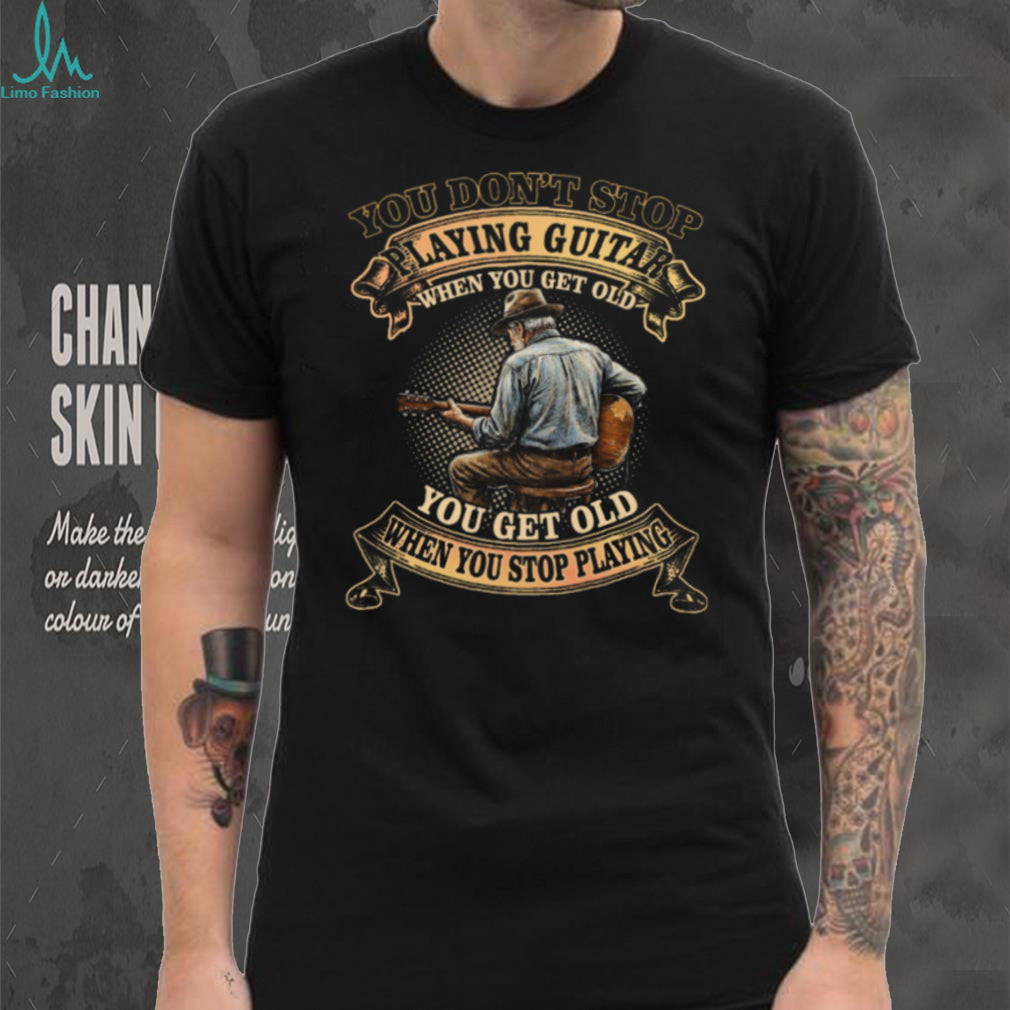 Acoustic Guitar Player Quote Retro Country Musician T Shirt