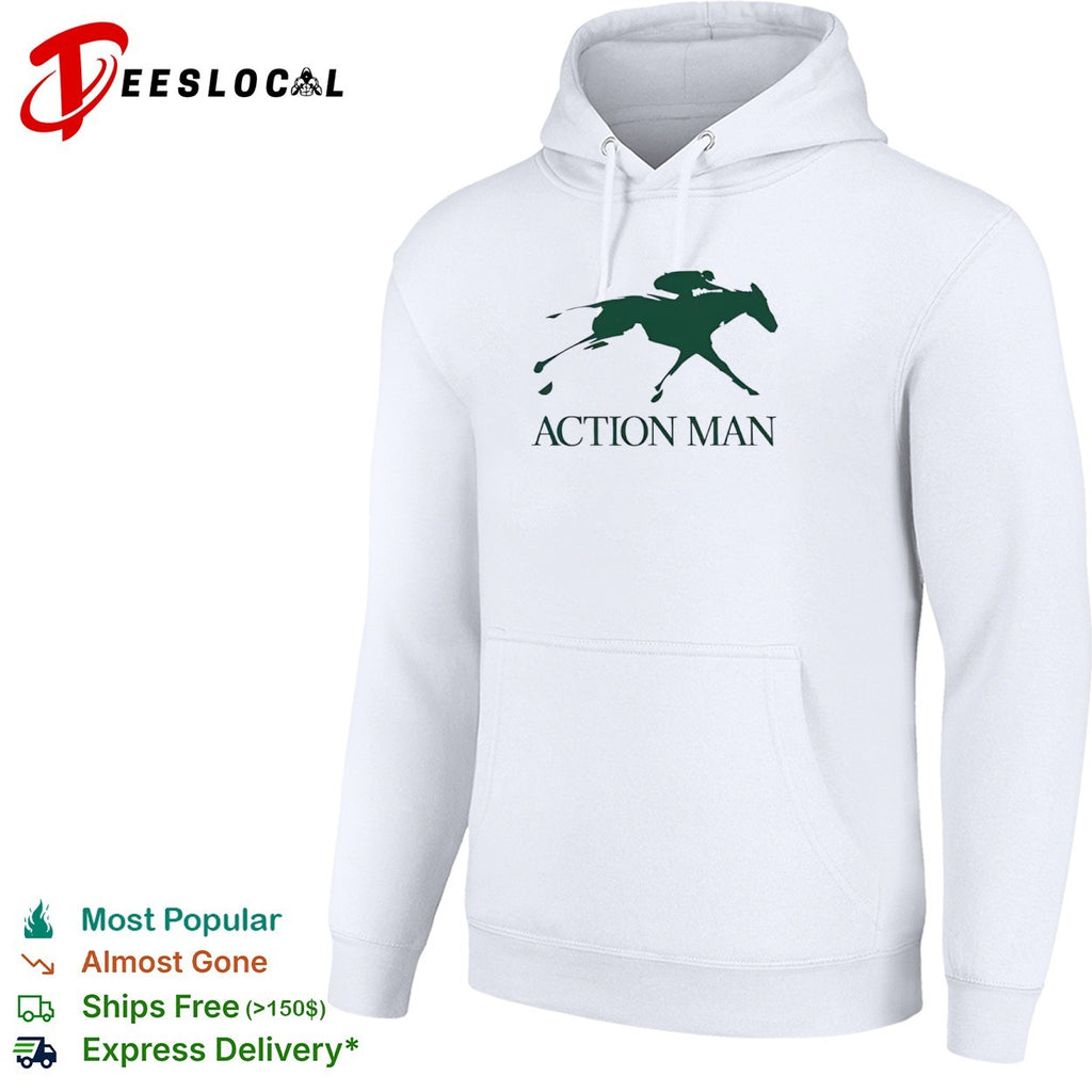 Action Man horse racing shirt