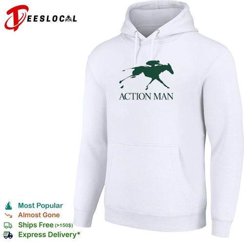 Action Man horse racing shirt