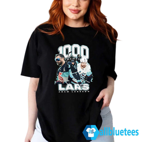 Adam Larsson 1000 Games Shirt