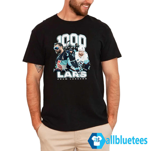 Adam Larsson 1000 Games Shirt