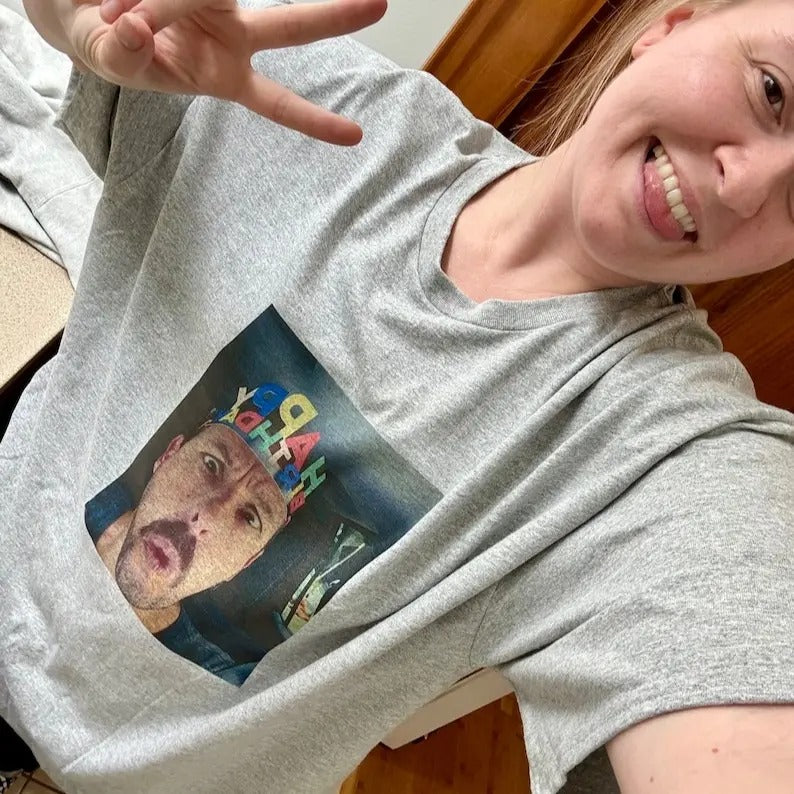 Adam Sandler Happy Birthday Selfie Shirt, Funny Birthday Shirt. Hoodie, Sweatshirt | PodTeesHub.com