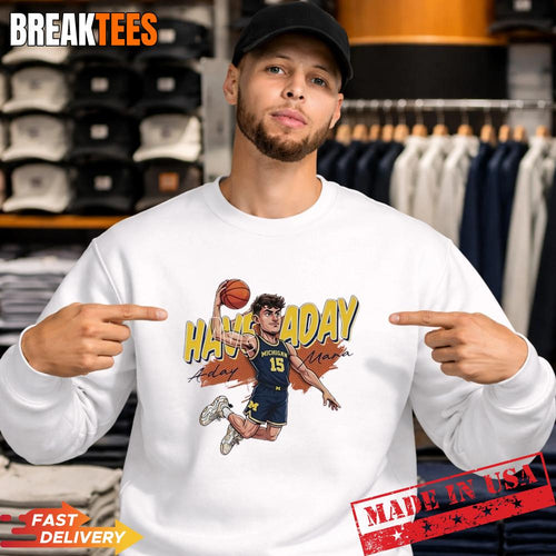 Aday Mara University of Michigan Basketball Have Aday Caricature Shirt