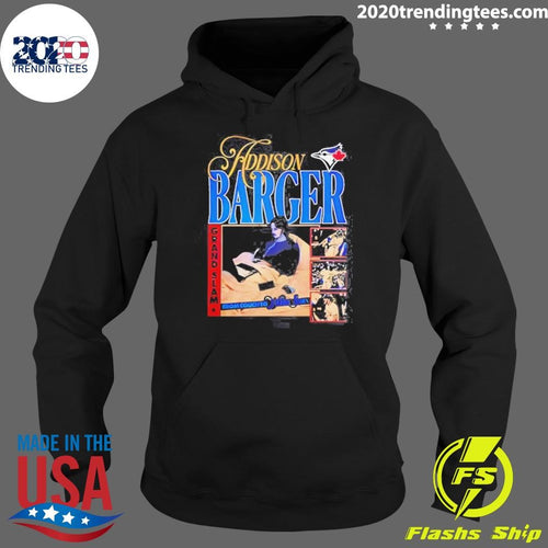Addison Barger Toronto Blue Jays Baseball Grand Slam From Couch To World Series Shirt