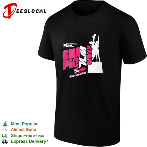 Adelaide Thunderbirds champions 2026 Suncorp Super Netball shirt