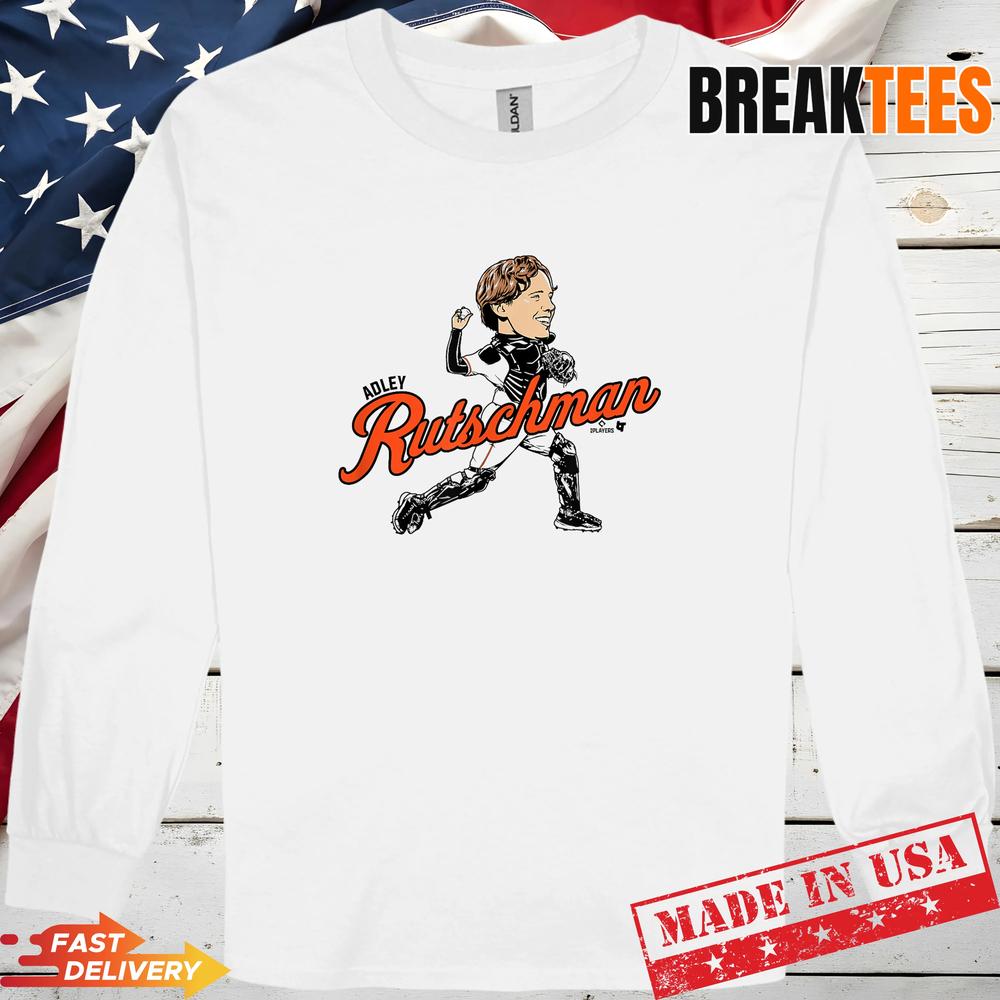 Adley Rutschman Baltimore Baseball Signature Caricature Shirt