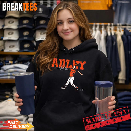 Adley Rutschman Baltimore Baseball Swing Graphic Shirt