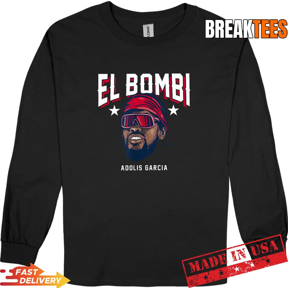 Adolis Garcia El Bombi Texas Baseball Shirt