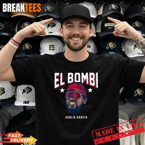 Adolis Garcia El Bombi Texas Baseball Shirt
