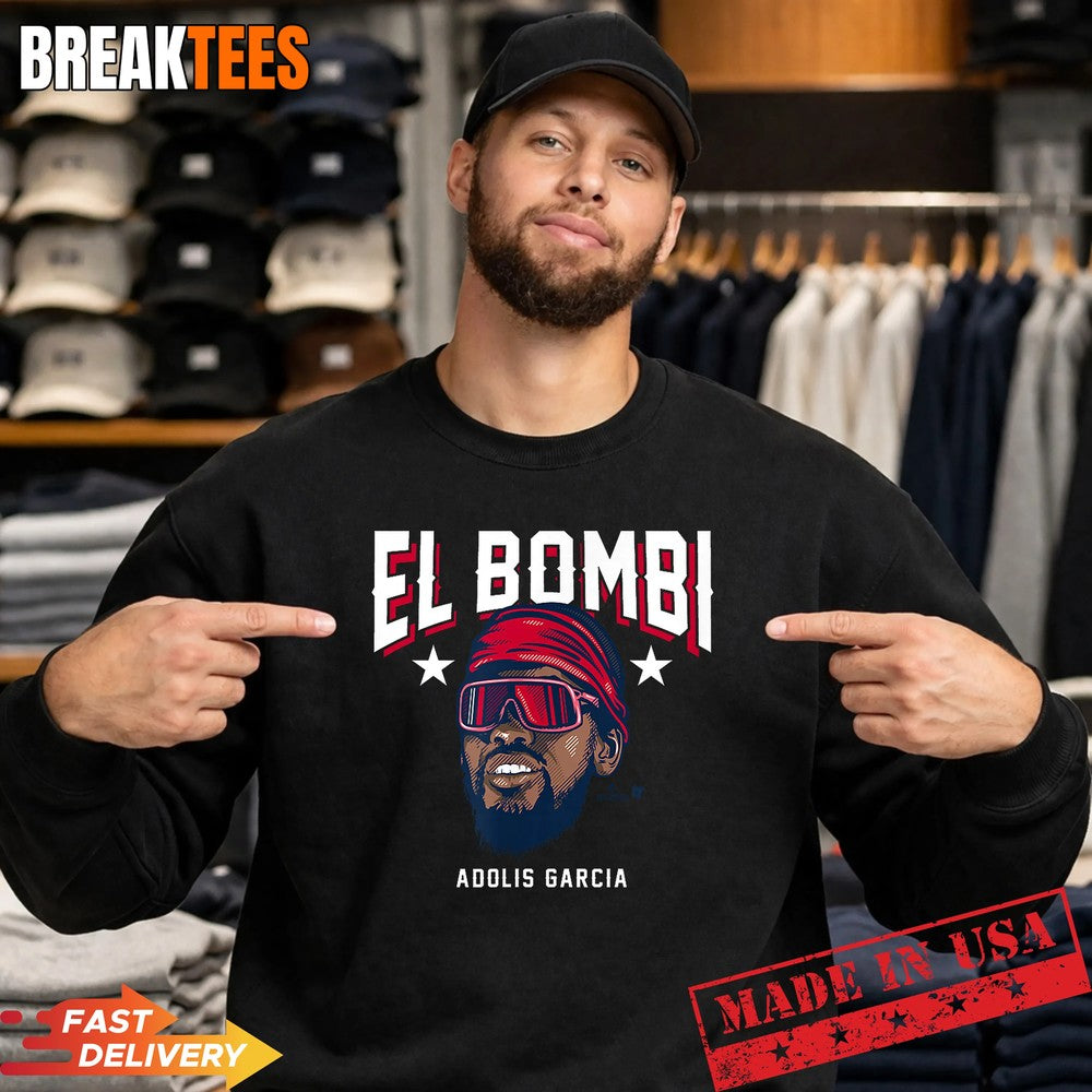Adolis Garcia El Bombi Texas Baseball Shirt