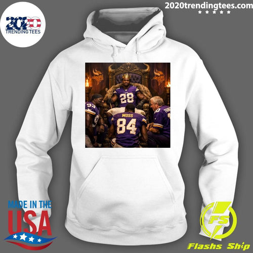 Adrian Peterson is the King of the Vikings Organization Shirt