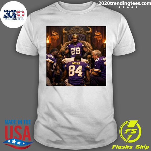 Adrian Peterson is the King of the Vikings Organization Shirt
