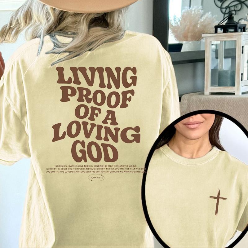 Aesthetic Christian Print T Shirt, Christian Apparel Jesus Tops, Church Group Short Sleeve Tee, Christian Streetwear...