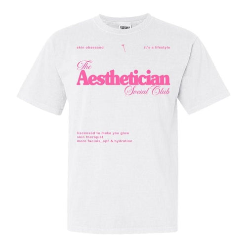 'Aesthetician Social Club' T-Shirt Hoodie, Sweatshirt | PodTeesHub.com