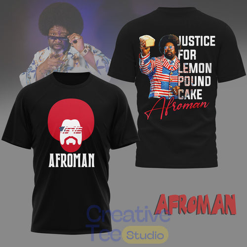 Afroman “Justice for Lemon Pound Cake” T-Shirt