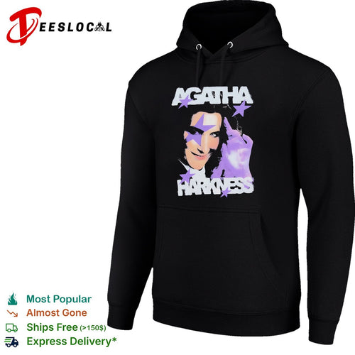 Agatha Harkness purple stars shirt