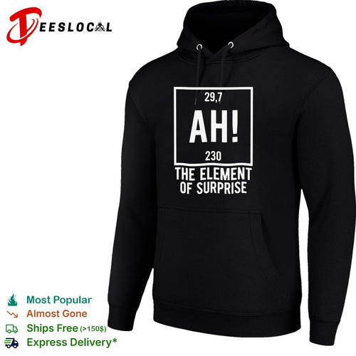 Ah the element of surprise periodic table shirt