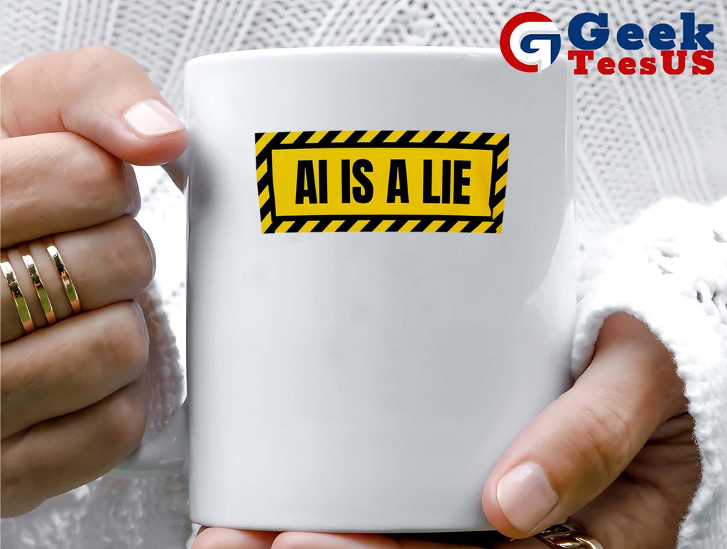 Ai is a lie warning shirt