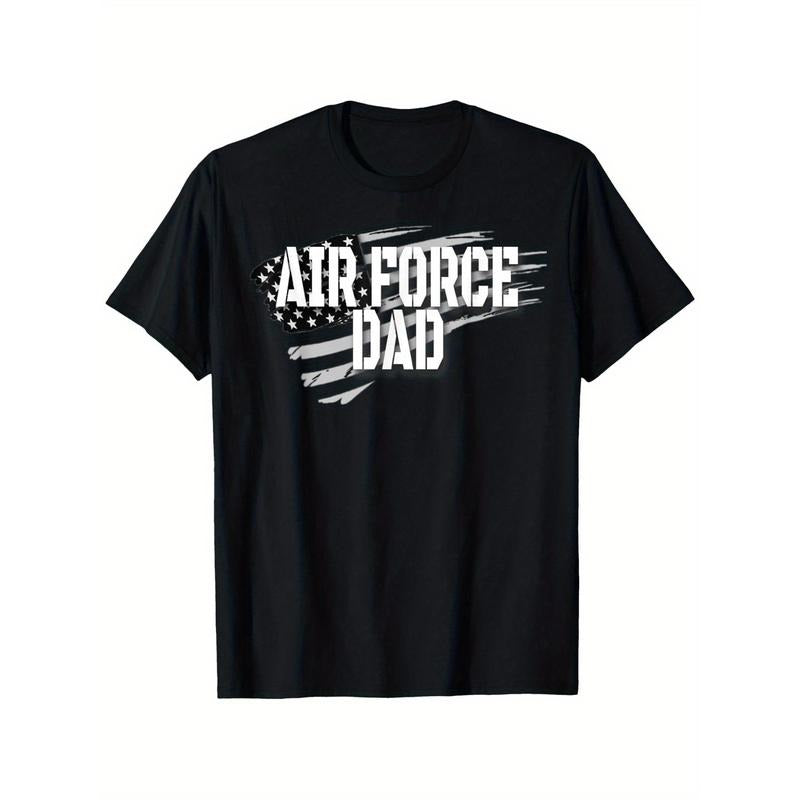 Air Force Dad Memorial Day Veterans Day Vintage Men's T-Shirt