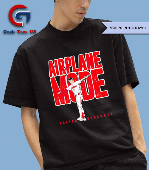 Airplane Mode Roman Anthony Boston Red Sox Contract Extension Baseball shirt