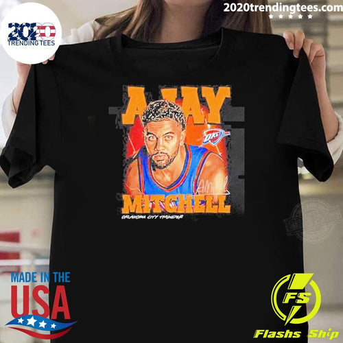 Ajay Mitchell Oklahoma City Thunder Player Name Shirt