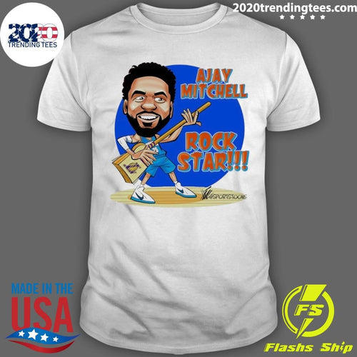 Ajay Mitchell Oklahoma City Thunder Rock Star Shirt