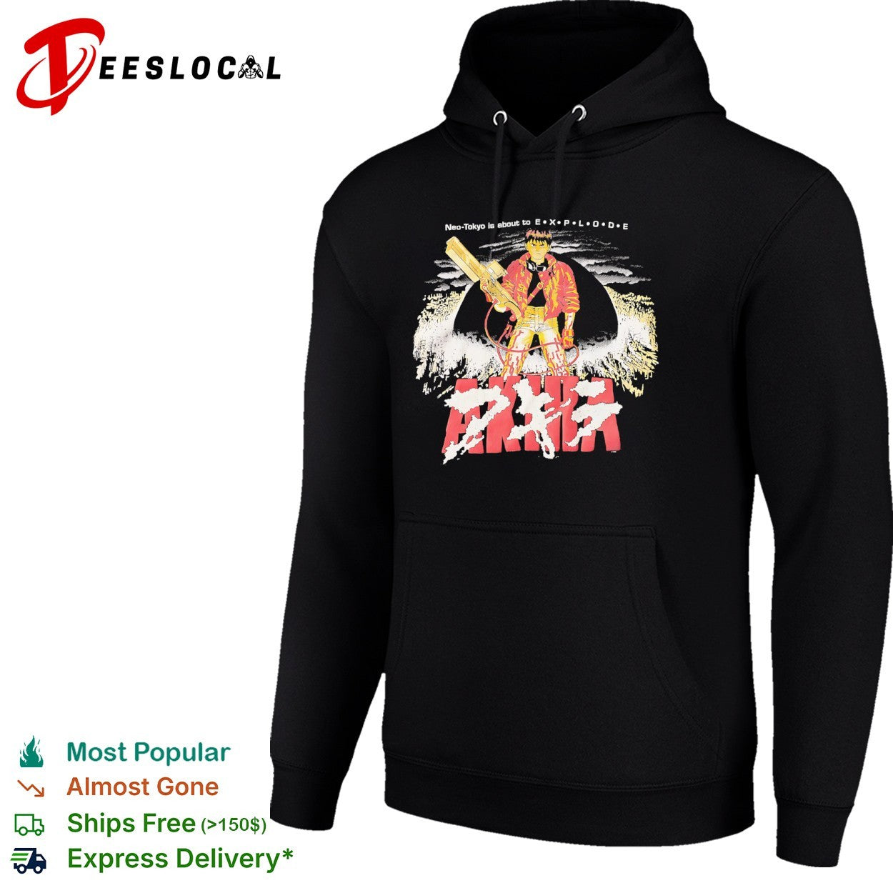 Akira Neo Tokyo is about to E X P L O D E Released by Streamline Pictures shirt