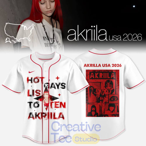 Akriila Tour USA 2026 Special Baseball Jersey