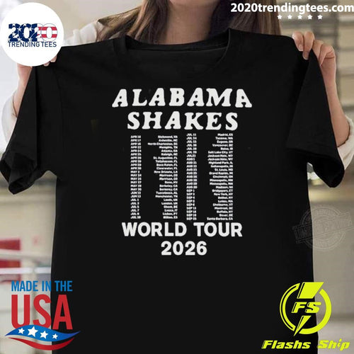 Alabama Shakes World Tour 2026 Shirt