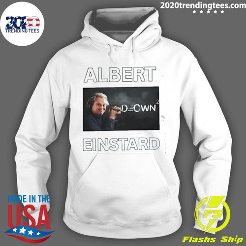 Albert Einstard Down Graphic Shirt