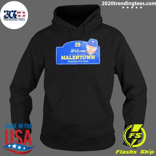 Alex Lyon Welcome To Malentown Founded 2025-2026 Shirt