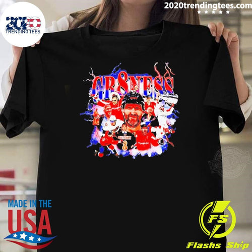 Alex Ovechkin Gr8ness Washington Capitals Collage Graphic Shirt